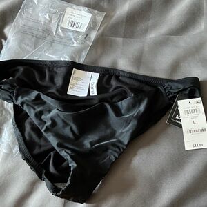 Bar III Elegant Black Swim Bottom